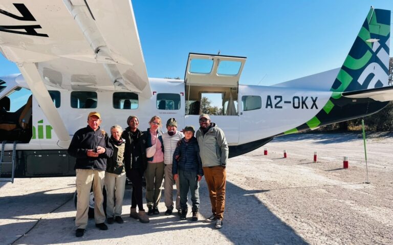 Départ pour le coeur de l'okavango